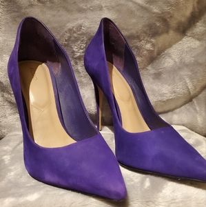 Aldo Purple Leather/Suade Heels 📦